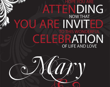 A Wedding Invitation