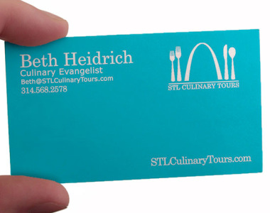 Business Card – StL Culinary Tours