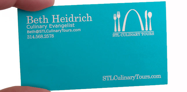 Business Card – StL Culinary Tours
